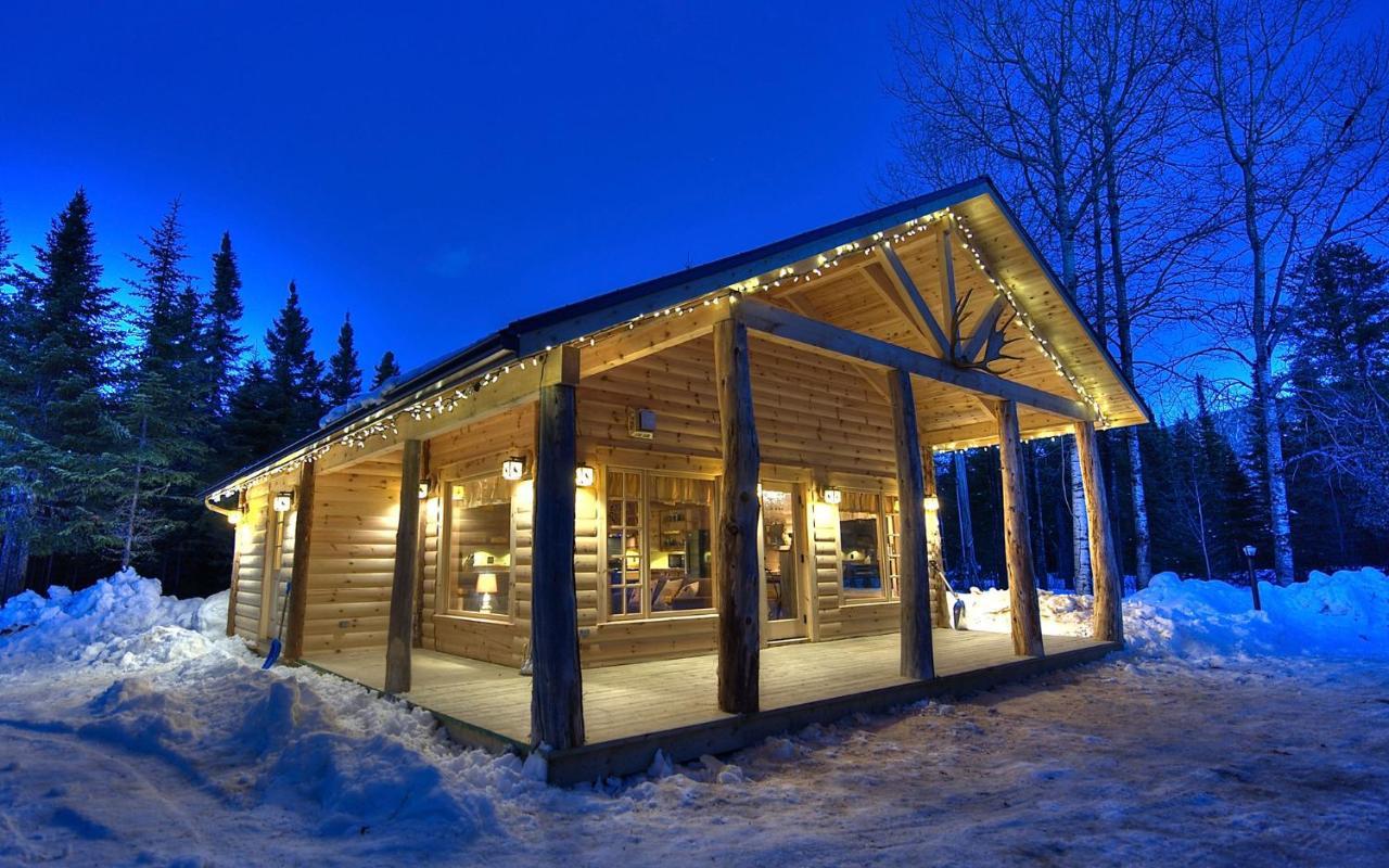 WOODY - Chalets de Moh La Malbaie Buitenkant foto
